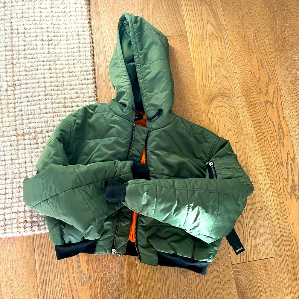Worn once Hudson "The Puffer" Cropped Bomber (M) - Picture 1 of 1